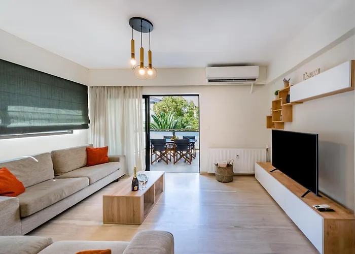 Flower Veranda 1st Floor App 아파트 Rhodes City