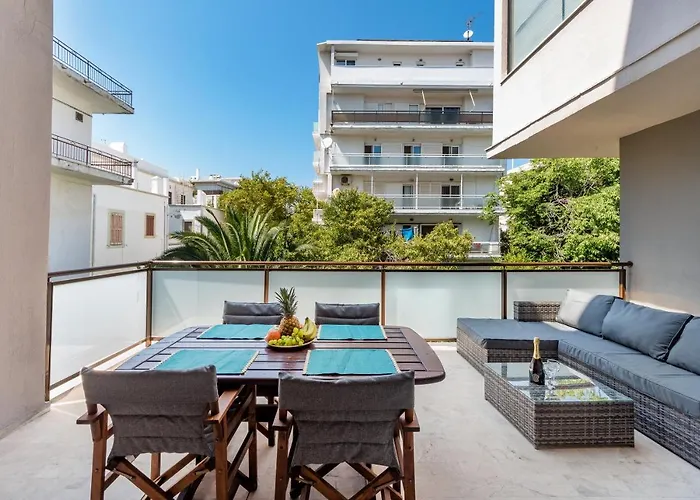 Flower Veranda 1st Floor App Rhodes City